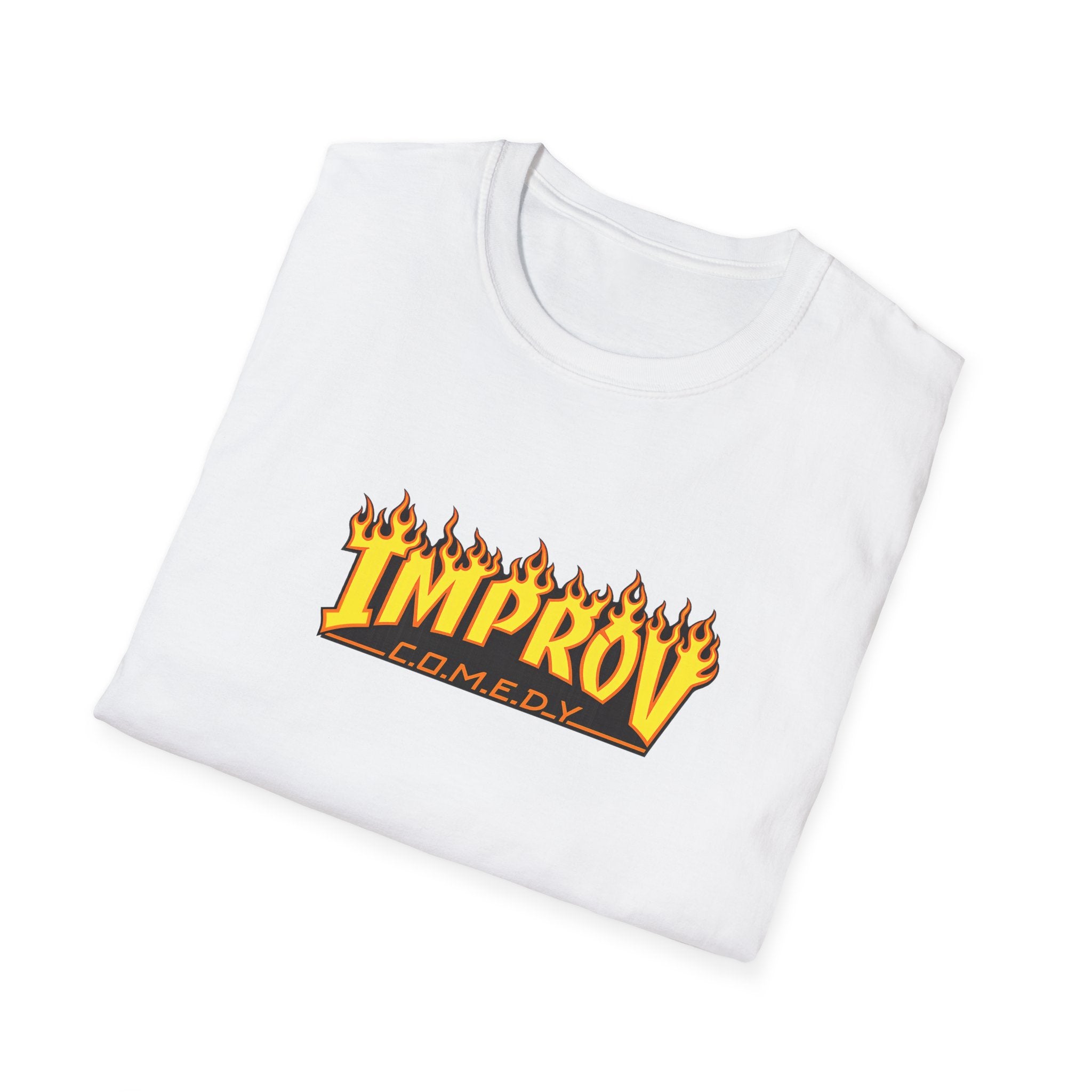 Improv Comedy Flame Logo T-Shirt