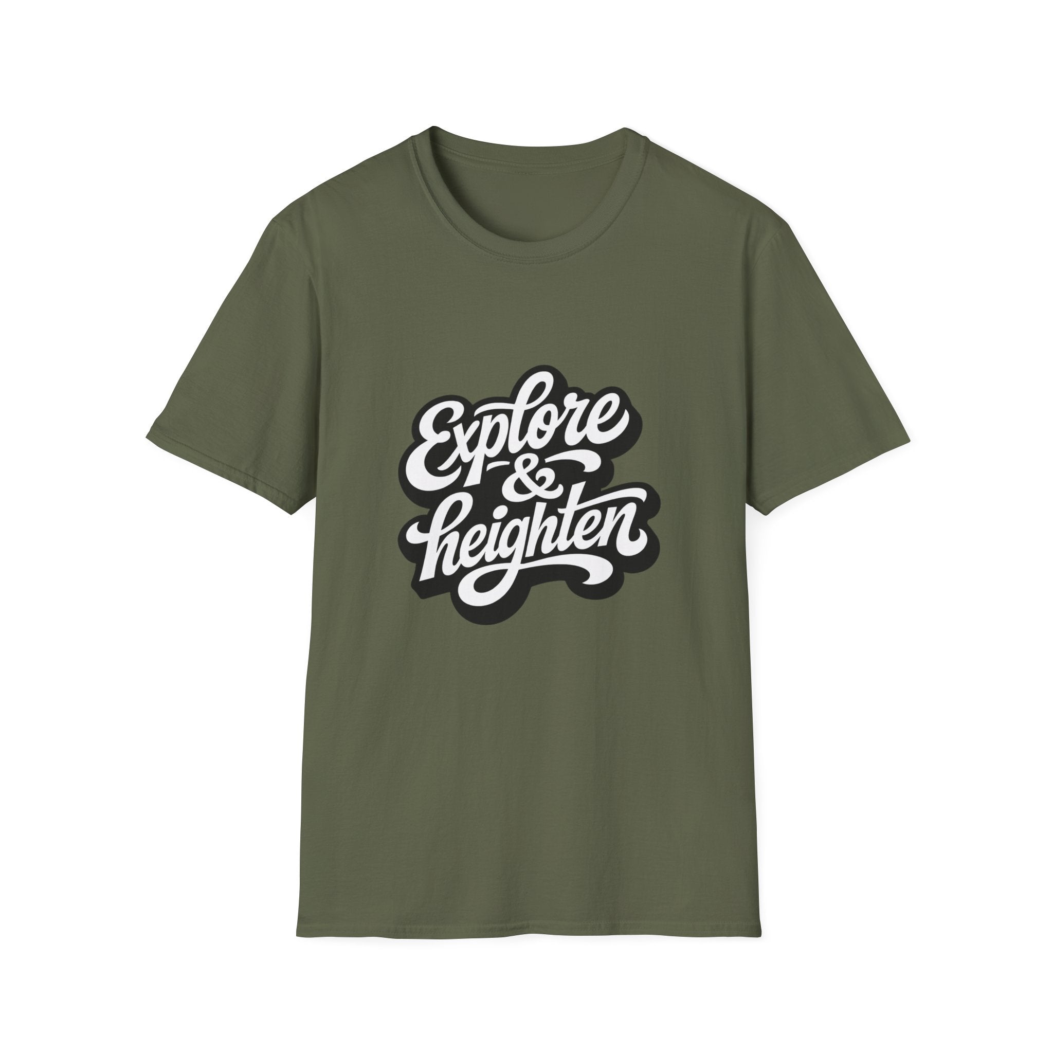 Explore & Heighten T-Shirt — Adventure Graphic Tee