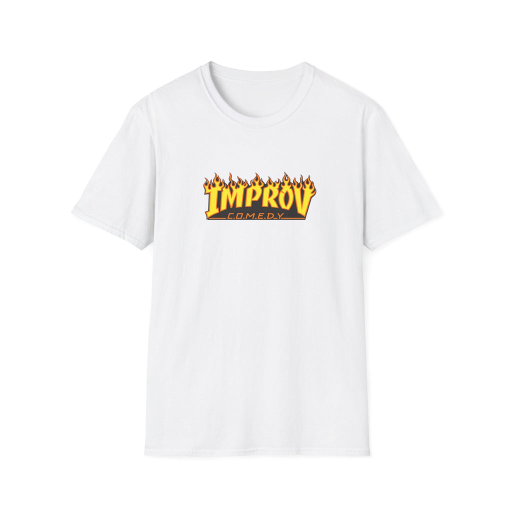 Improv Comedy Flame Logo T-Shirt