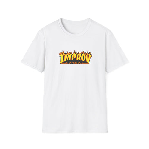 Improv Comedy Flame Logo T-Shirt