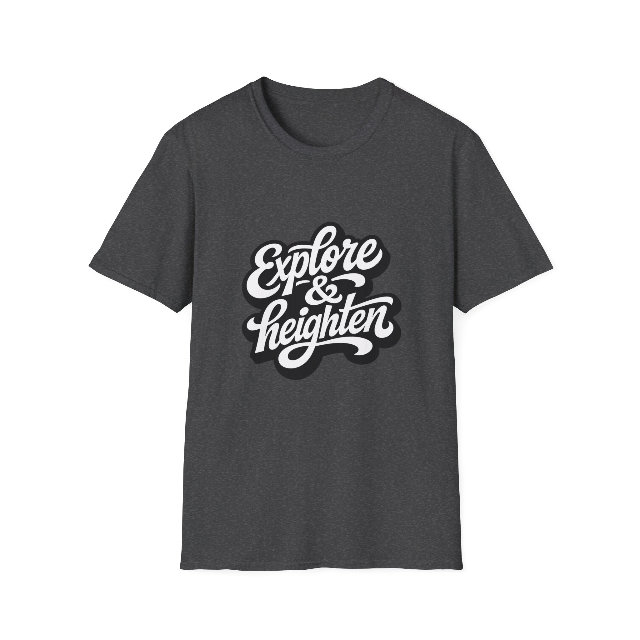 Explore & Heighten T-Shirt — Adventure Graphic Tee