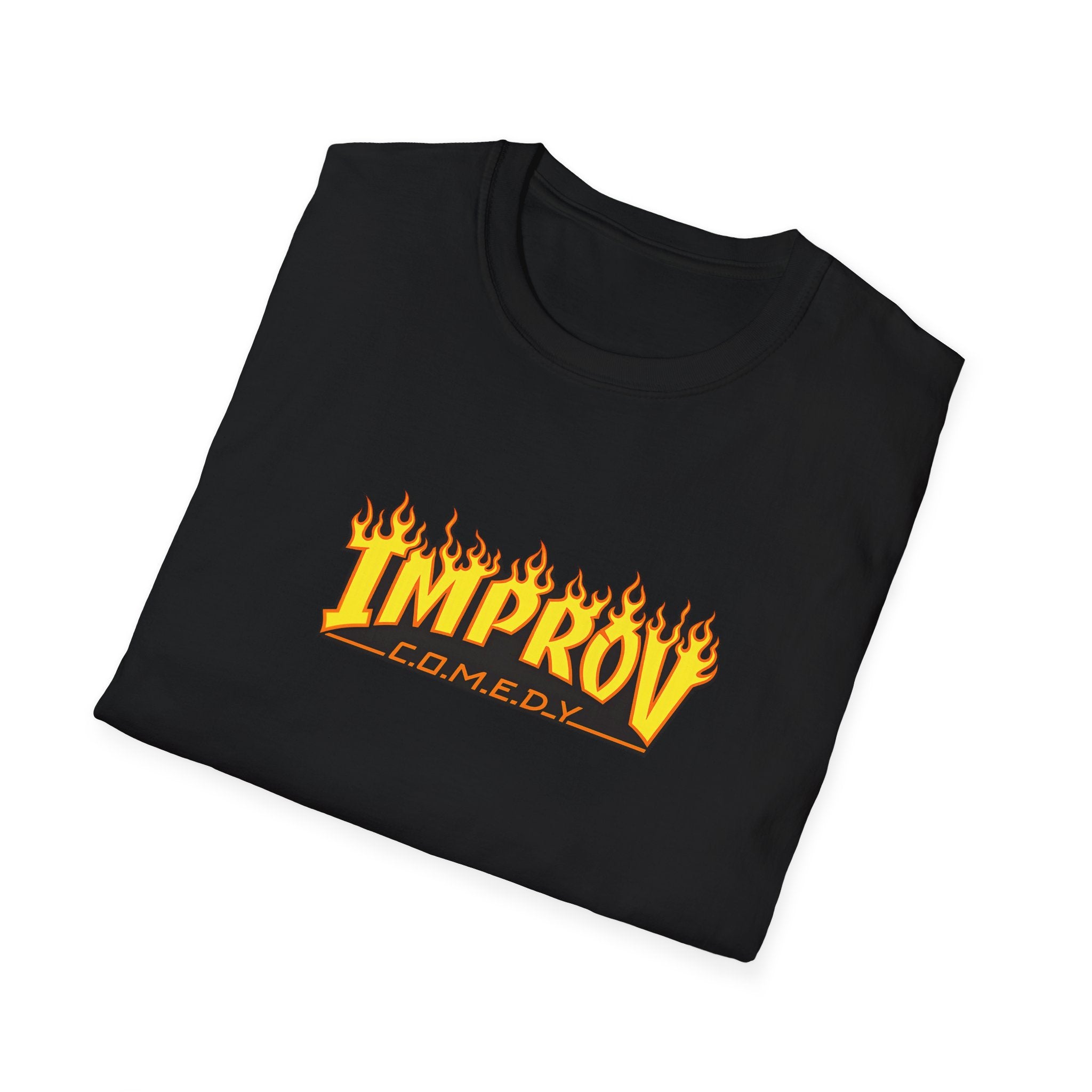 Improv Comedy Flame Logo T-Shirt